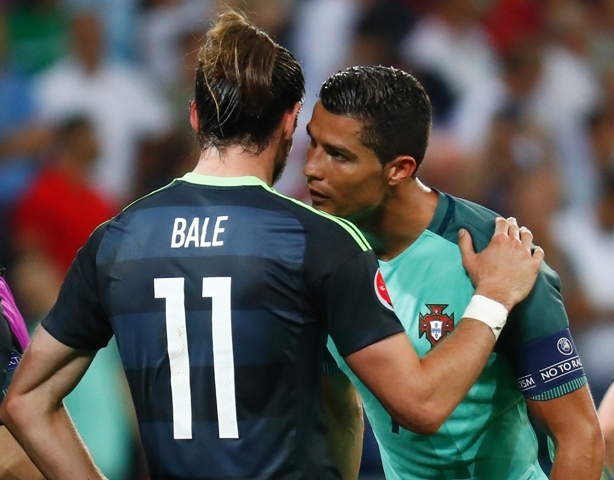 Ronaldo reveals what he told Bale after Portugal beat Wales