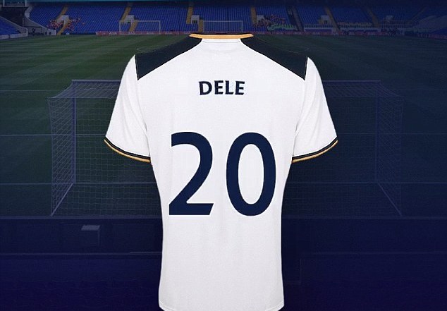 dele alli shirt name