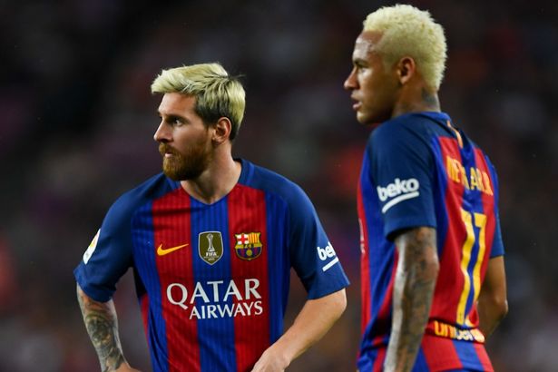 Neymar Takes A Slight Dig At Messi S Latest Blonde Look