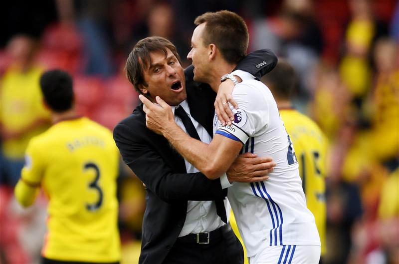 Terry faces a challenge to win back his starting place at Chelsea – Conte