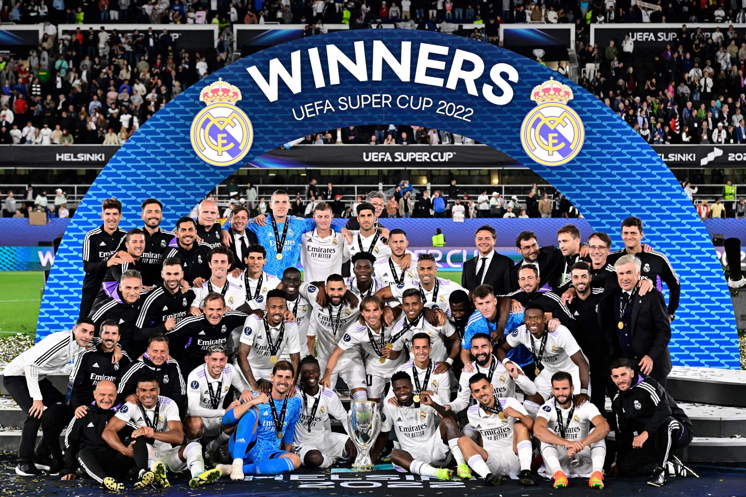 Real Madrid Win The UEFA Super Cup